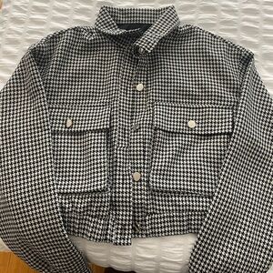 House of Lancry 2/2 part of set tweed jacket blazer size medium NWT